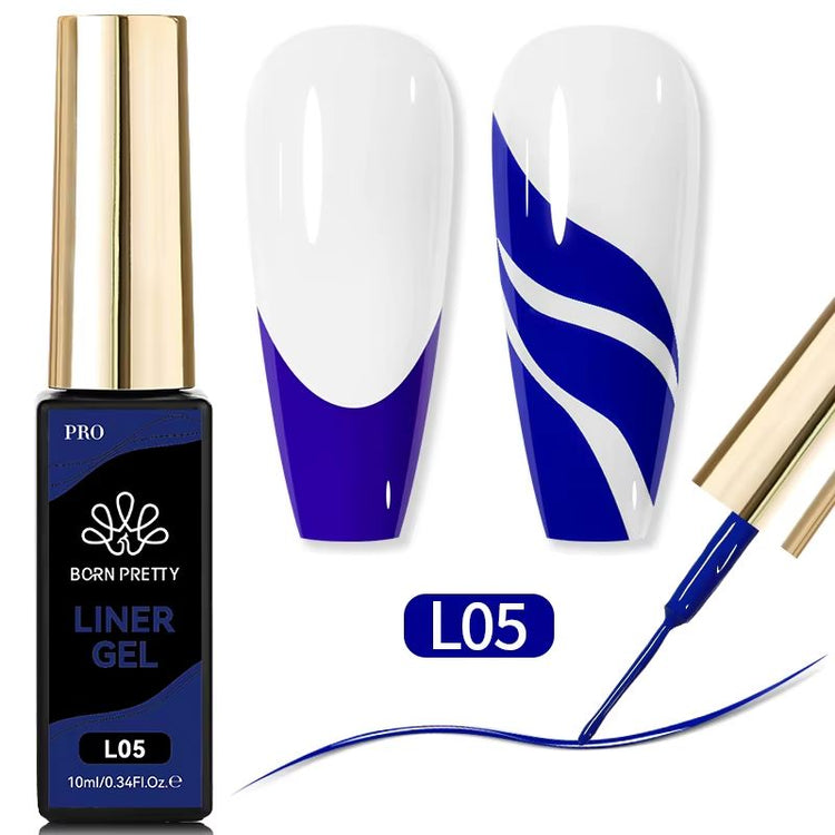 LED; French tips & lines shown