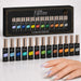 Nail Success Liner Art Gel Kit, twelve bottle collection with fine line nail art