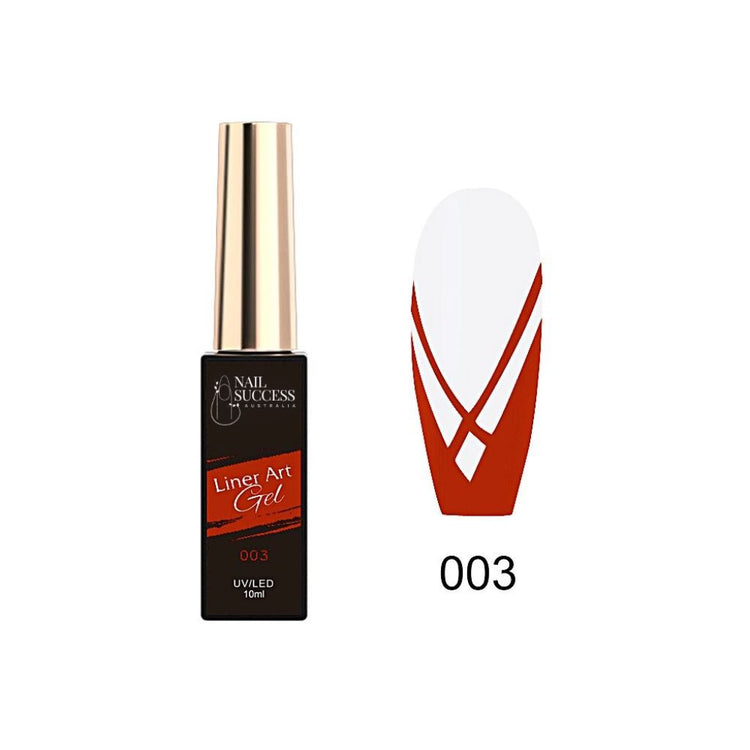 LED bottle with white swatch showing thin red V-lines