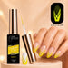 Nail Success Liner Art Gel GD01 Glow in the Dark Yellow, 10ml UV LED liner gel glowing yellow green