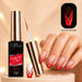Nail Success Liner Art Gel GD04 Glow in the Dark Red, 10ml UV LED liner gel with red glow