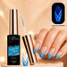 Nail Success Liner Art Gel GD05 Glow in the Dark Blue, 10ml UV LED liner gel with blue glow