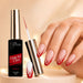 Nail Success Liner Art Gel N003 Neon Red, 10ml UV LED striping gel with bright red French tips