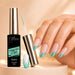 Nail Success Liner Art Gel R004 Reflective Teal, 10ml UV LED glitter gel with teal line art