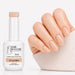 Lumiere Rubber Base Gel - natural nail result on hand