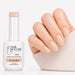 Lumiere Rubber Base Gel - natural nail result on hand