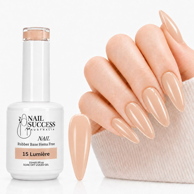 Lumiere Rubber Base Gel - HEMA Free