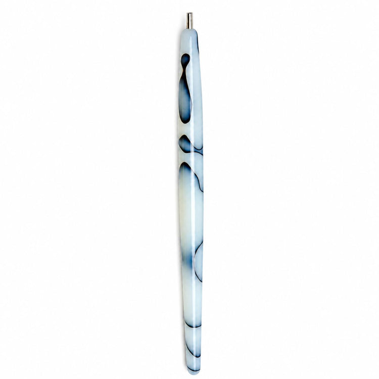 Blue marbled cat-eye magnetic pen with line strip handle for magnetic gel polish nail art – NSI Australia