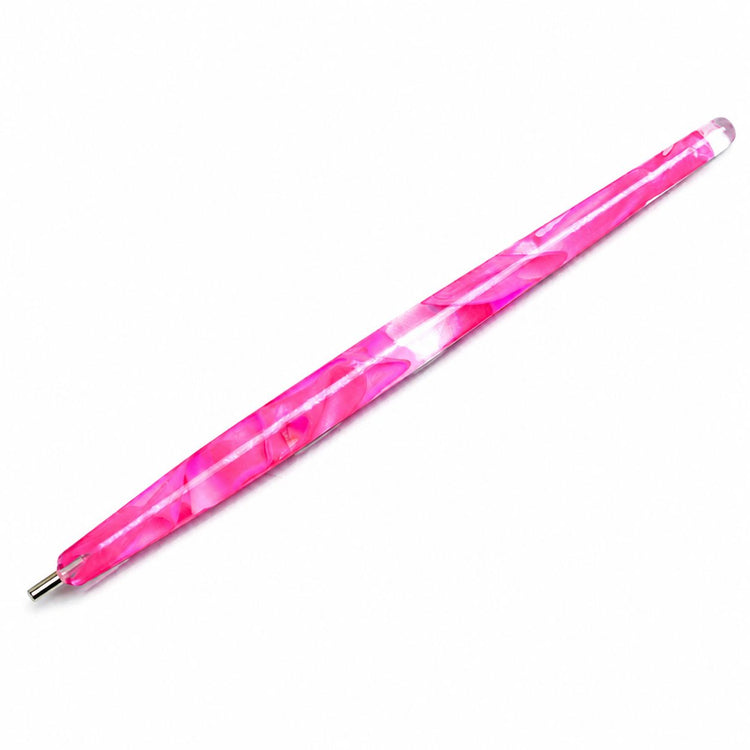 Pink marbled cat-eye magnetic pen with line strip handle for magnetic gel polish nail art – NSI Australia