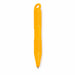 Orange precision cat-eye magnet pen with grooved grip and small ball tip for detailed magnetic nail art effects