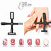 Nail Success Australia multi-shape magnet tool creating six cat-eye magnetic gel polish effects