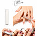 Silver cat-eye magnet bar tool creating shimmer patterns and gradient effects in magnetic gel polish