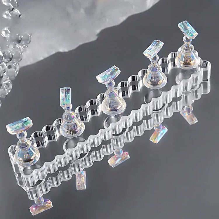 Magnetic Tips Display Stand Aurora and Clear - NSI Australia