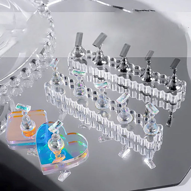 Magnetic Tips Display Stand Aurora and Clear - NSI Australia