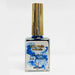 NSI Australia Marble Ink Polish 05 (blue) — 15ml square bottle with gold cap