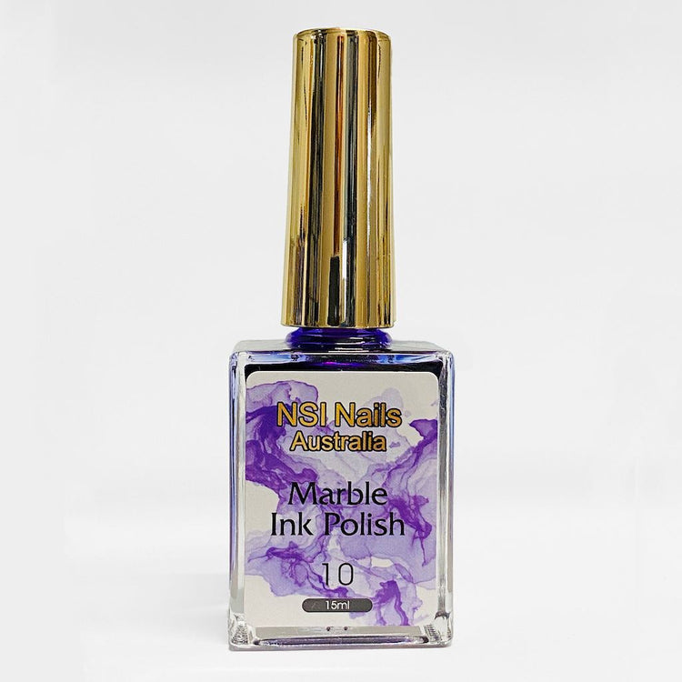 Marble Ink Polish - Nail Art Watercolour10