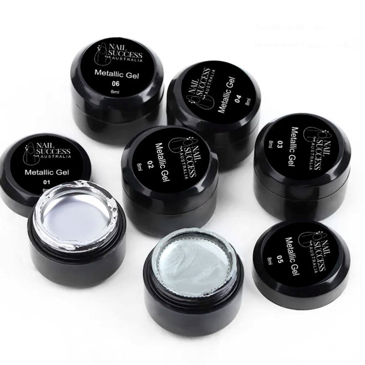 Metallic Mirror Chrome Gel