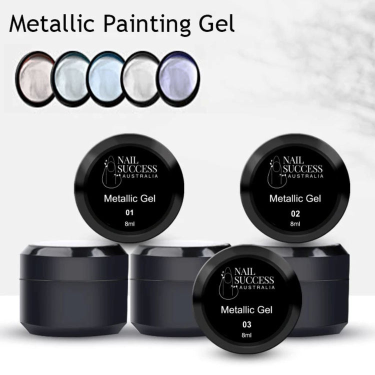 Metallic Mirror Chrome Gel