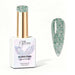 Nail Success Australia Mint Flash reflective glitter gel polish bottle with glossy green nail colour swatch