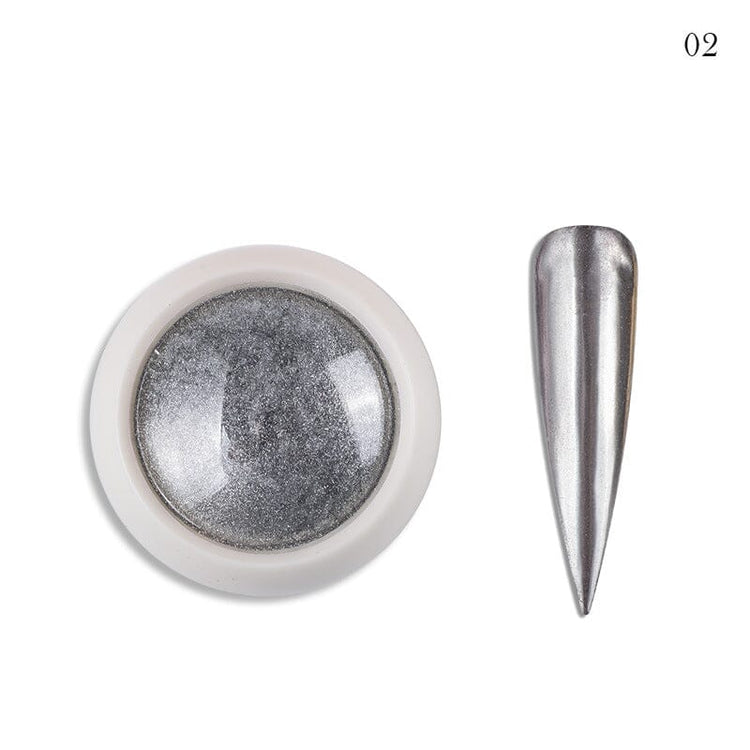 Mirror Chrome Nail Powder02