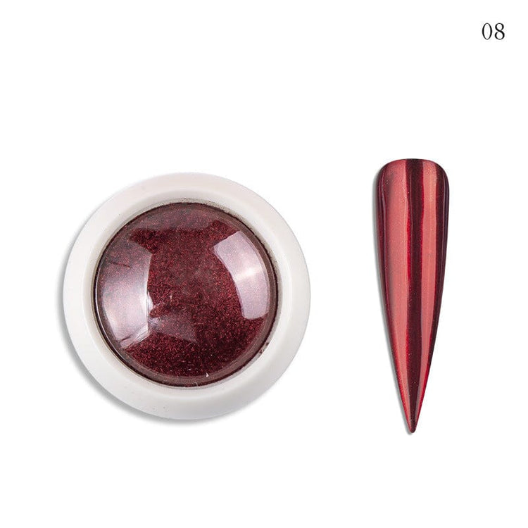 Mirror Chrome Nail Powder08