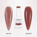 Muse Rubber Base Gel - one coat vs two coats comparison