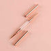 NSI Australia double-ended nail brush 02 — rose-gold crystal handle with caps, extra-long fine liner tips 11 mm & 18 mm for nail art