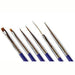 Nail Art Brush Set 6pcs - Purple - NSI Australia