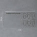 Clear nail art design palette with printed nail shape guides for polish colour mixing and manicure planning