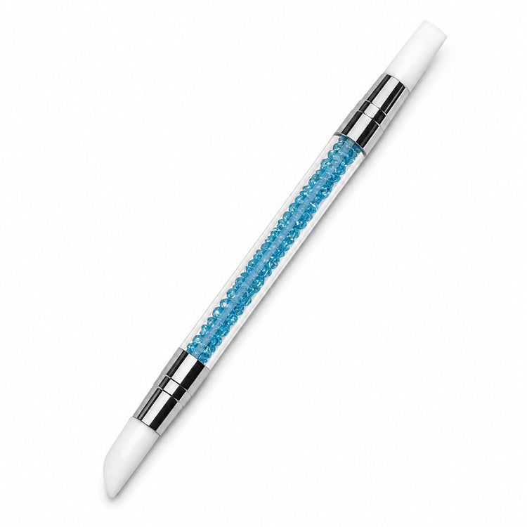 Nail art pen 2 way silicone blue nail art tools NSI Australia