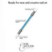 Nail art pen 2 way silicone blue nail art tools NSI Australia