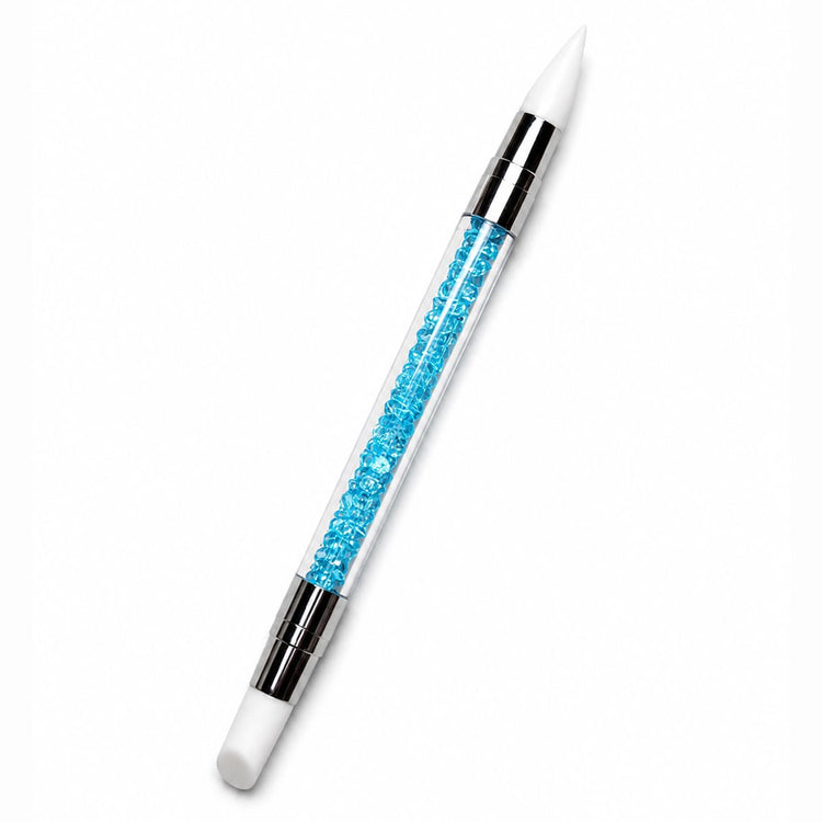 Nail art pen 2 way silicone blue nail art tools NSI Australia