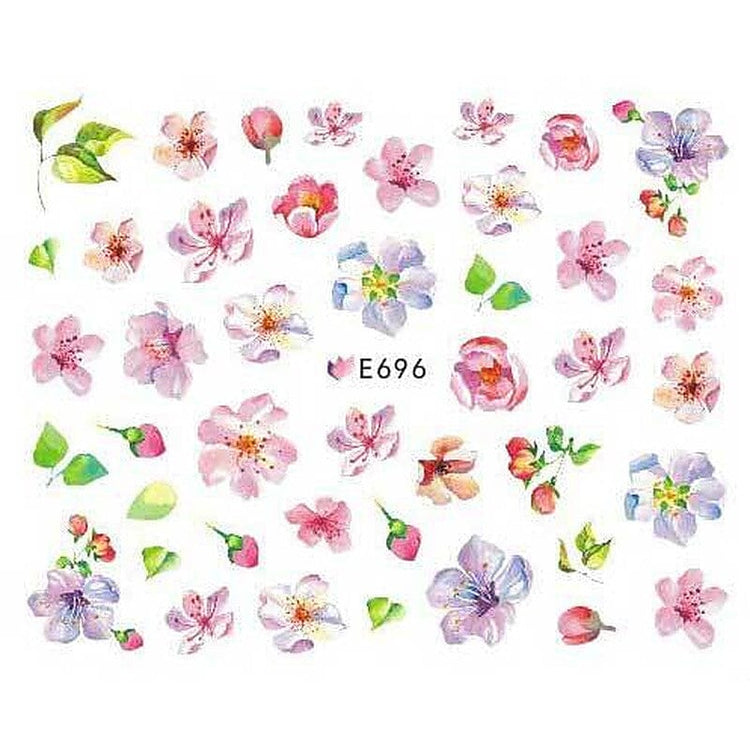 Nail Art Stickers E Collection - NSI Australia