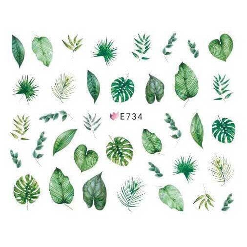 Nail Art Stickers E Collection - NSI Australia