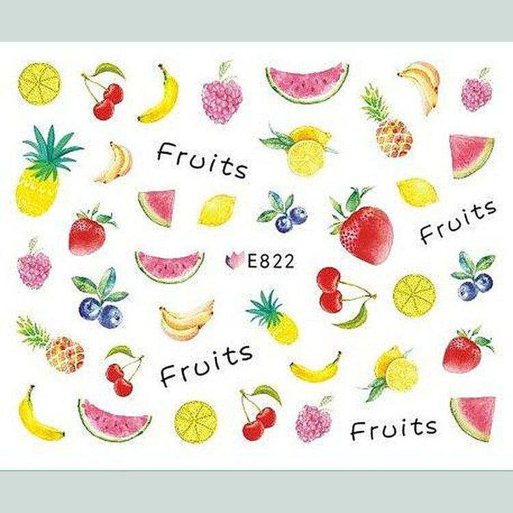 Nail Art Stickers E Collection - NSI Australia