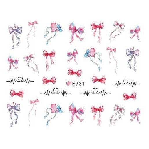 Nail Art Stickers E Collection - NSI Australia