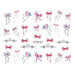 Nail Art Stickers E Collection - NSI Australia