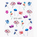 Nail Art Water Transfer Decals STZ Collection - NSI Australia