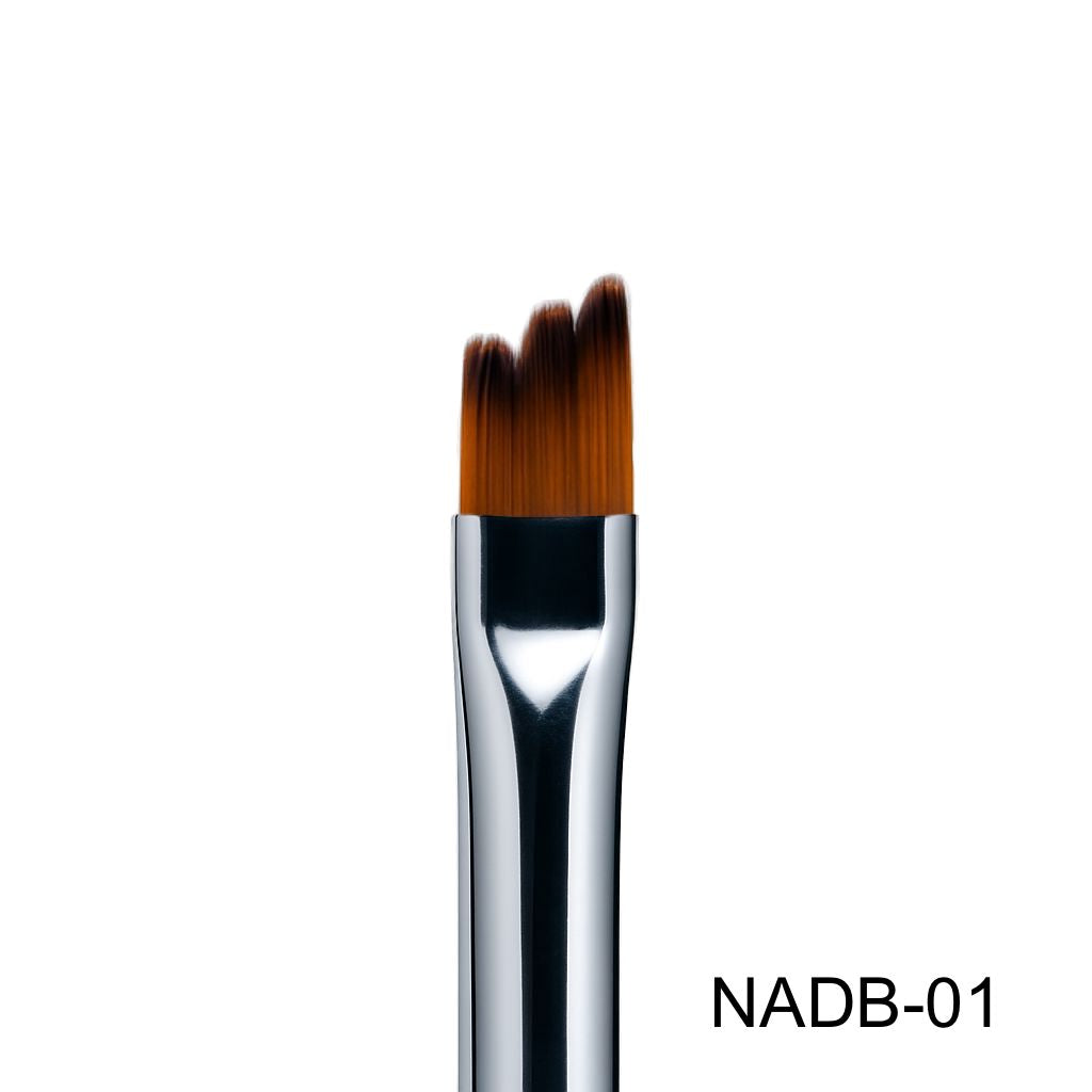 Nail Success Australia NADB-01 triple-point nail art brush — 3-prong synthetic bristles for petals, scales and textured gel designs