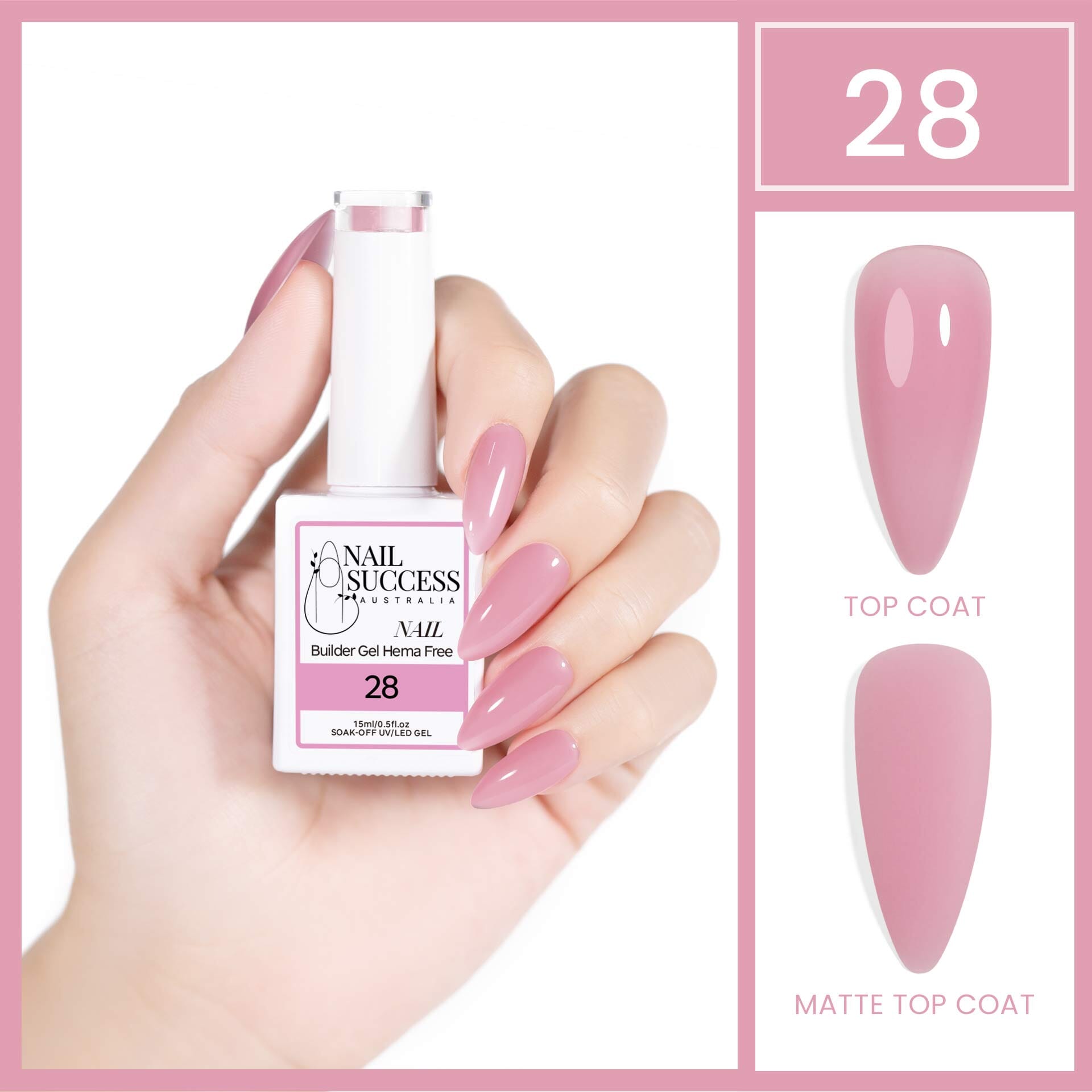 Nail Builder Gel Hema Free