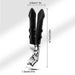 Wide-jaw nail clipper size guide — anti-slip black handle, stainless head; 9.7 cm tall, 2.8 cm wide, 1.3 cm jaw