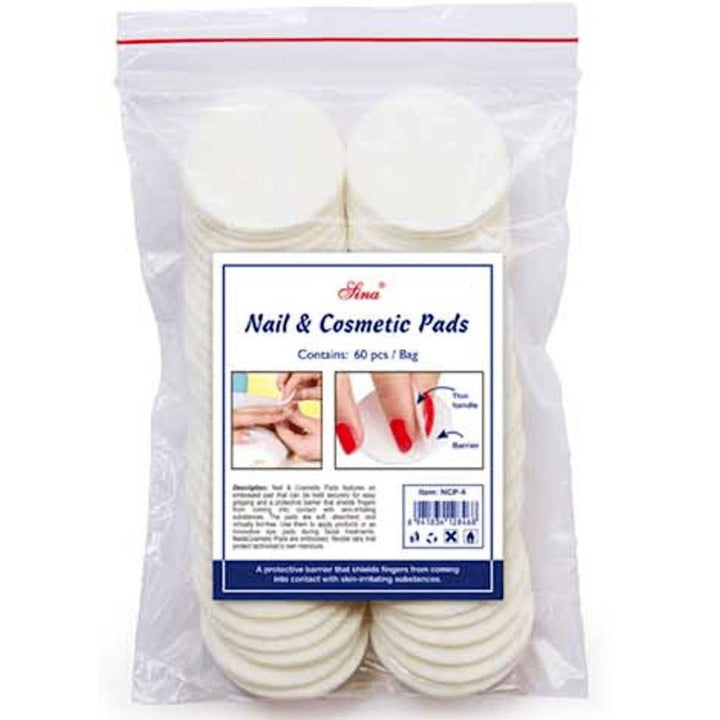 Nail & Cosmetic Pads - 100% Lint Free1 Bag - 60pcs