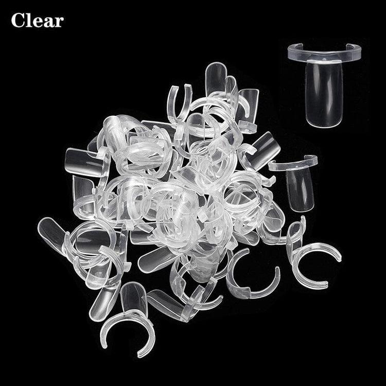 Nail Display Rings 50ct BagClear