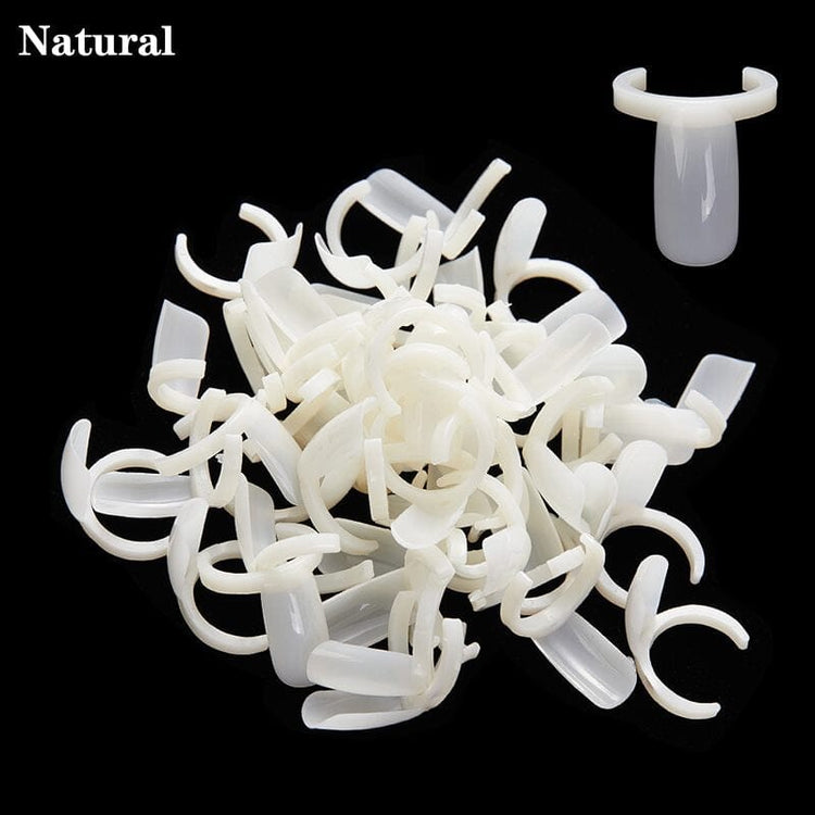 Nail Display Rings 50ct BagNatural