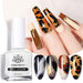 animal-print foil manicure examples