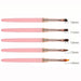 nail-gel-brushes-pink-set-5pcs-nail-art-brush-nsi-australia-739147