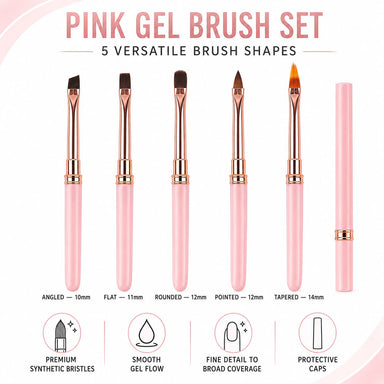nail-gel-brushes-pink-set-of-5-nail-art-brush-nsi-australia-705250