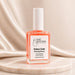 Nail Success Australia colour coat strengthener bottle on marble display with orange formula, white cap, anti-yellowing and nail protection label