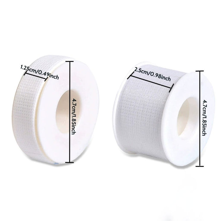 Nail protection sticker rolls in small 1.25cm and large 2.5cm widths, NSI Australia