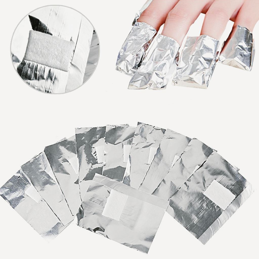 Nail Remover Pads - Foil Wraps